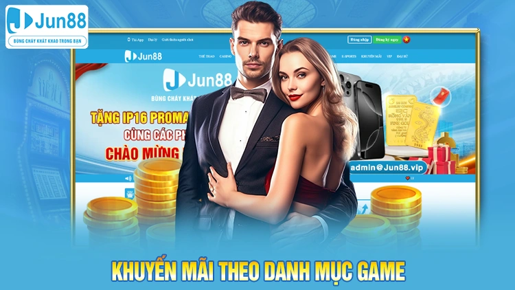Khuyến mãi theo danh mục game