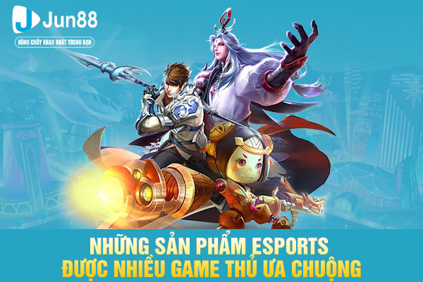 Những sản phẩm Esports được nhiều game thủ ưa chuộng